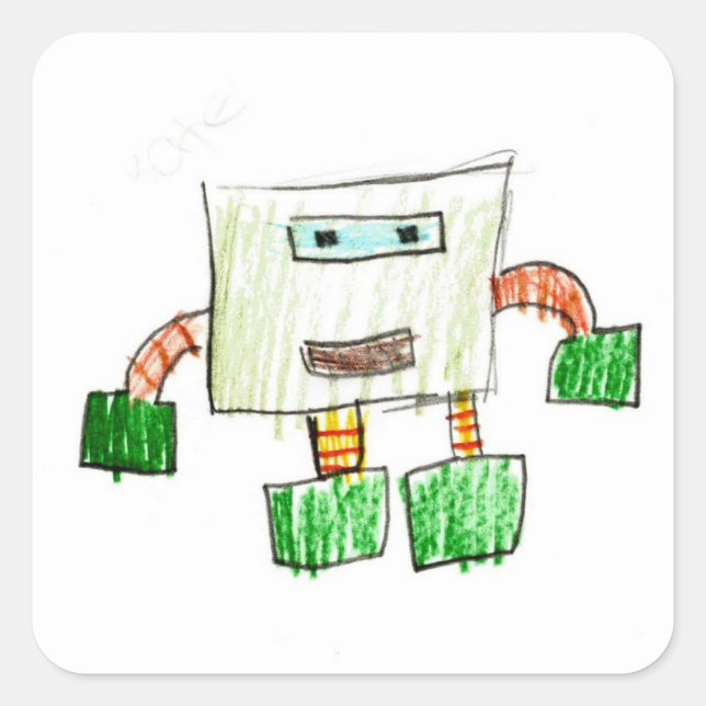 Kate : Sticker Carré (Devant)