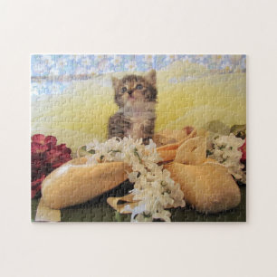 Kate The Ballerina Kittie Jigsaw Puzzle
