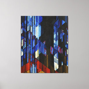 Katedrála (The Cathedral) by František Kupka 1913 Canvas Print