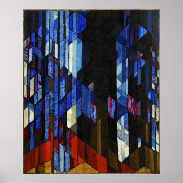 Katedrála (The Cathedral) by František Kupka 1913 Poster (Front)
