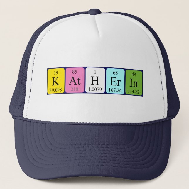 Katherin periodic table name hat (Front)