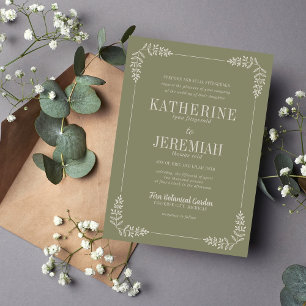 Katherine Frame   Curated Colours   Wedding Invite