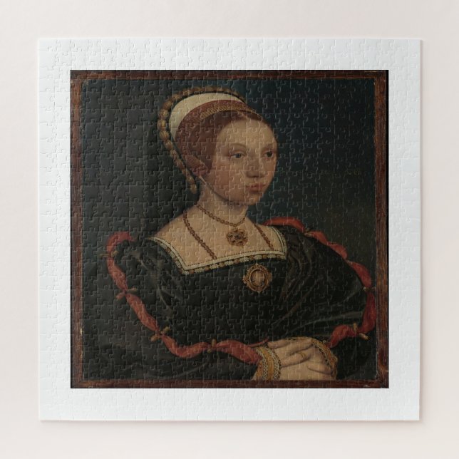 KATHERINE HOWARD QUEEN OF ENGLAND  JIGSAW PUZZLE (Vertical)