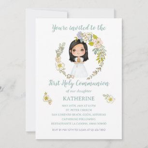 KATHERINE Invitation First Communion