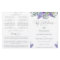 Katherine Lavender Catholic Wedding Mass Program