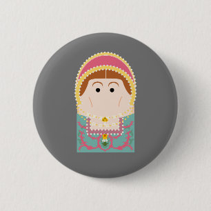 Katherine Parr 2 Inch Round Button