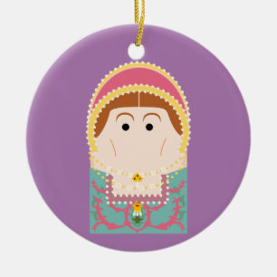 Katherine Parr Tudor Queen Ceramic Ornament