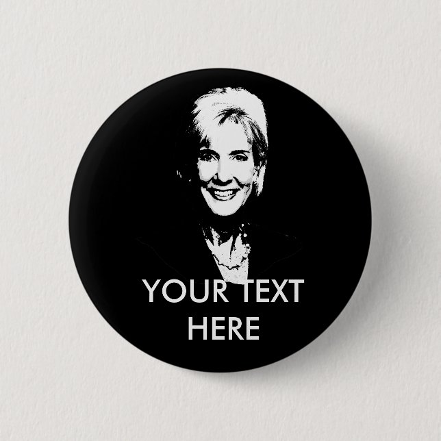 KATHLEEN SEBELIUS 2 INCH ROUND BUTTON (Front)