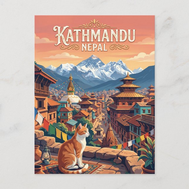 Kathmandu, Nepal Nepal Postcard (Front)