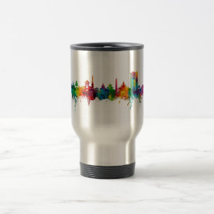 Kathmandu Nepal Skyline Travel Mug