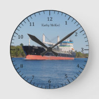 Kathy McKeil wall clock