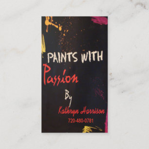 Kathy's biz card front & back