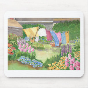 Kathy's Laundry on Monhegan Island Maine Mousepad