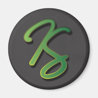 Katie Stodder - Aimant rond (noir)