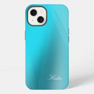 Katie - Turquoise Shades with Your Name Template C iPhone 13 Case