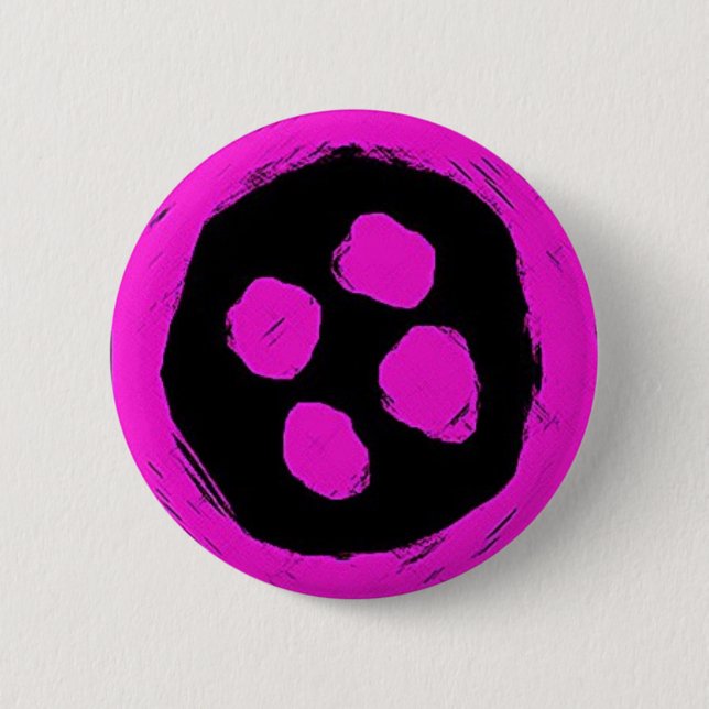 Katieboy buttongirl 2 inch round button (Front)