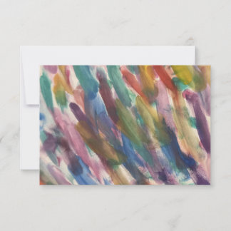 Katie's Artwork #1 - Note Card