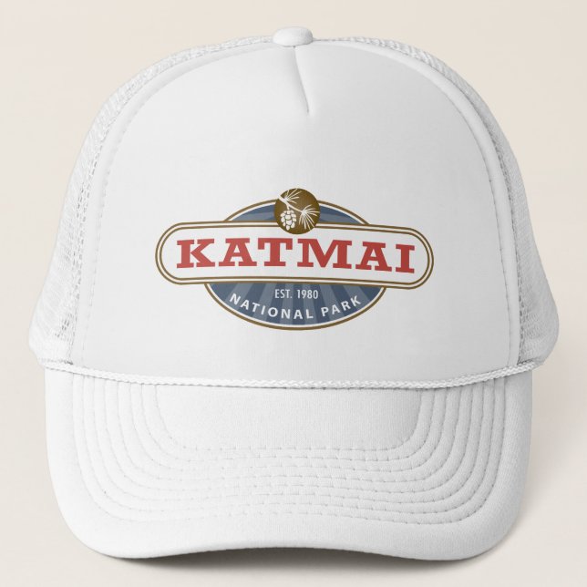 Katmai National Park, Alaska Trucker Hat (Front)