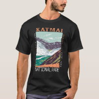 Katmai National Park Alaska Vintage Distressed 