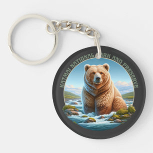 Katmai National Park and Preserve Keychain