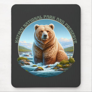 Katmai National Park and Preserve Mouse Pad