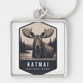 KATMAI NATIONAL PARK  KEYCHAIN