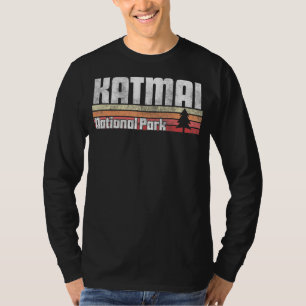 Katmai National Park Retro Style Vintage 70s 80s 9 T-Shirt