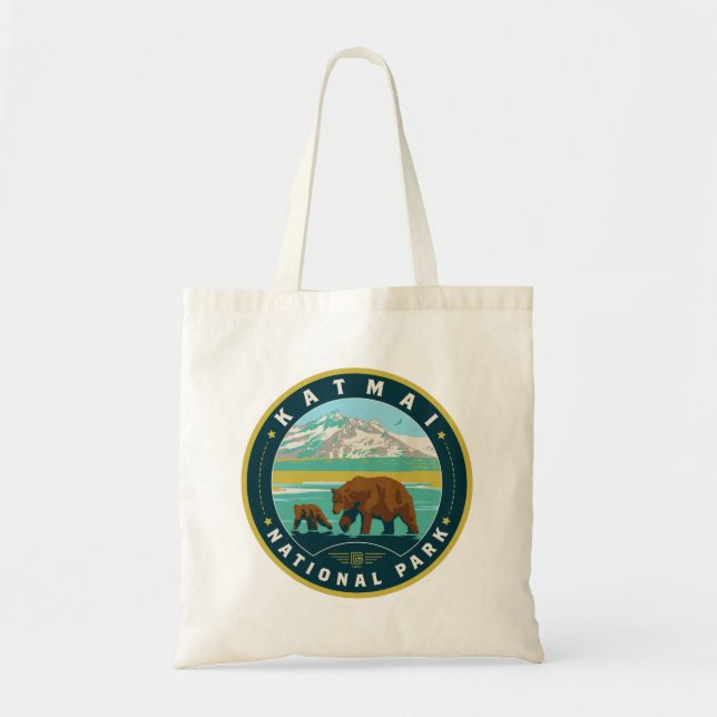 Katmai National Park Tote Bag (Front)