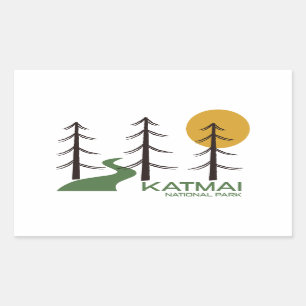 Katmai National Park Trail Sticker