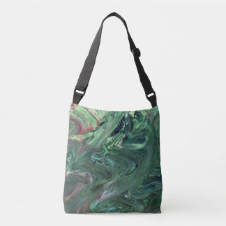 Katmandu 3 Mesmerizing Green Abstract Tote Bag