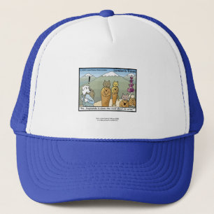 Katmandu & Dogmandu Cartoon Funny Cap
