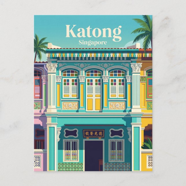 Katong Singapore Postcard (Front)