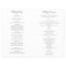 Katrina Catholic Wedding Mass Ceremony Program