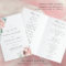 Katrina Catholic Wedding Mass Ceremony Program