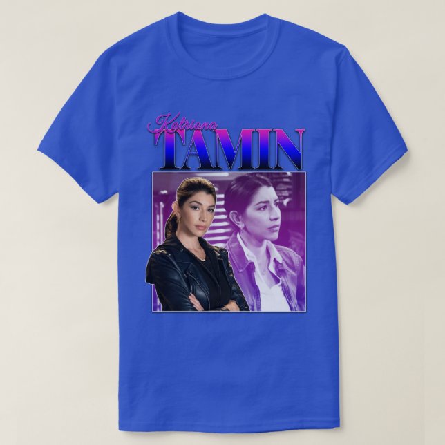 Katriona Tamin 90s Inspired Vintage Homage T-Shirt (Design Front)
