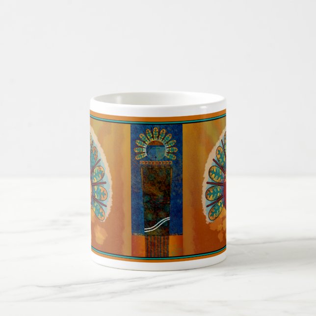 Katsina Mask Coffee Mug (Center)