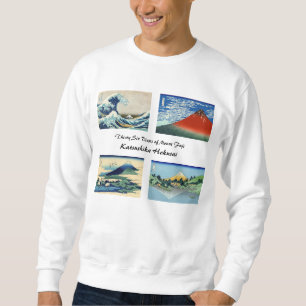 Katsushika Hokusai - 36 Views of Mount Fuji Sweatshirt
