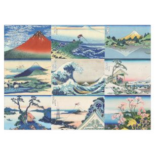 Katsushika Hokusai - 36 Views of Mt Fuji Selection Tablecloth