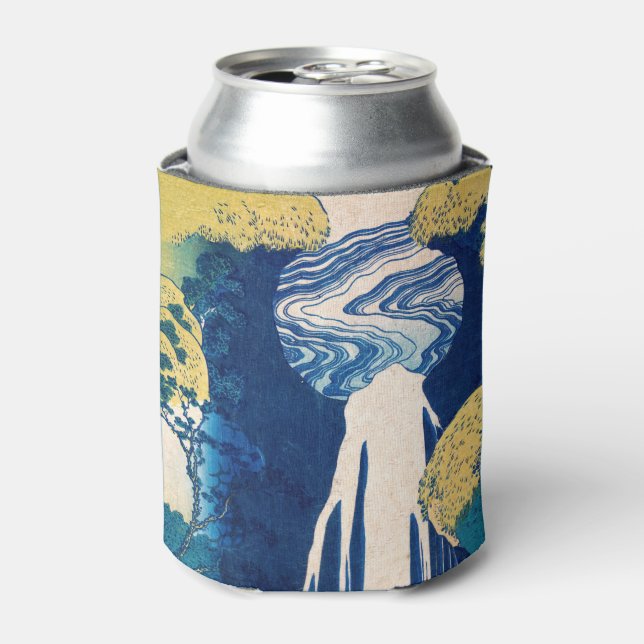 Katsushika Hokusai - Amida Falls Can Cooler (Can Front)