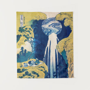 Katsushika Hokusai - Amida Falls Tapestry