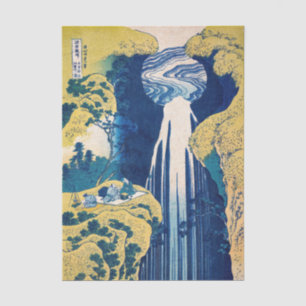 Katsushika Hokusai - Amida Falls Tissue Paper