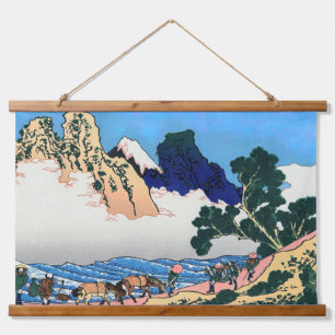Katsushika Hokusai - Back of Fuji, Minobu river Hanging Tapestry