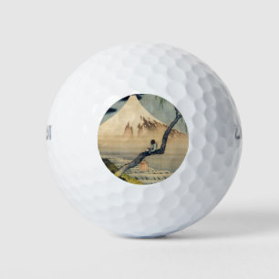 Katsushika Hokusai - Boy Viewing Mount Fuji Golf Balls