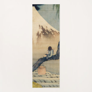 Katsushika Hokusai - Boy Viewing Mount Fuji Yoga Mat