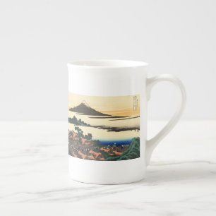 Katsushika Hokusai  Dawn in Kai province      Bone China Mug