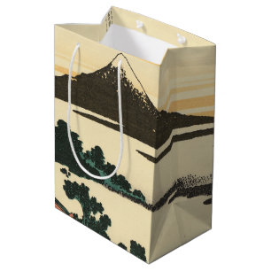 Katsushika Hokusai Dawn in Kai province Medium Gift Bag