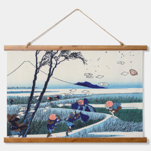 Katsushika Hokusai - Ejiri in the Suruga province Hanging Tapestry