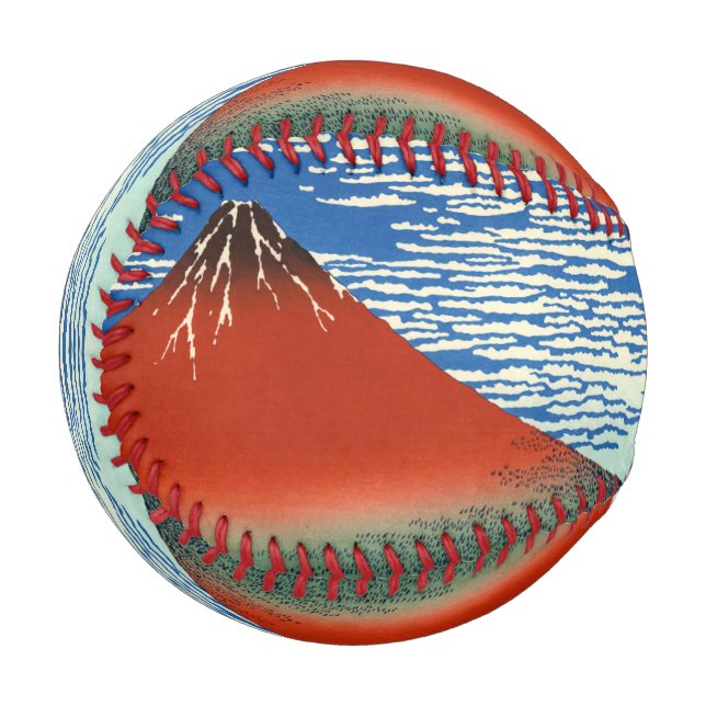 Katsushika Hokusai - Fine Wind, Clear Morning Baseball (Front Left)