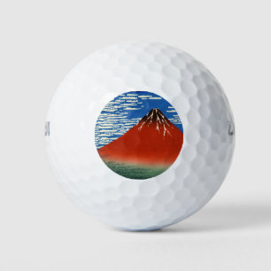 Katsushika Hokusai - Fine Wind, Clear Morning Golf Balls