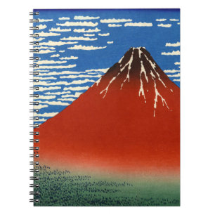 Katsushika Hokusai - Fine Wind, Clear Morning Notebook